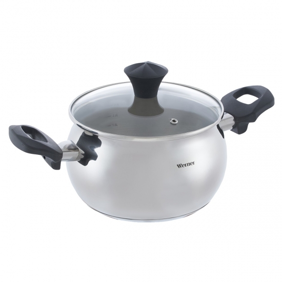 Կաթսա WERNER Vescona ապակյա կափարիչ 52560  
