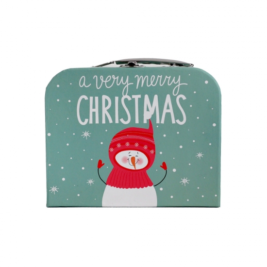 Տուփ նվերի ճամպրուկ 26-16 Merry Christmas N3 