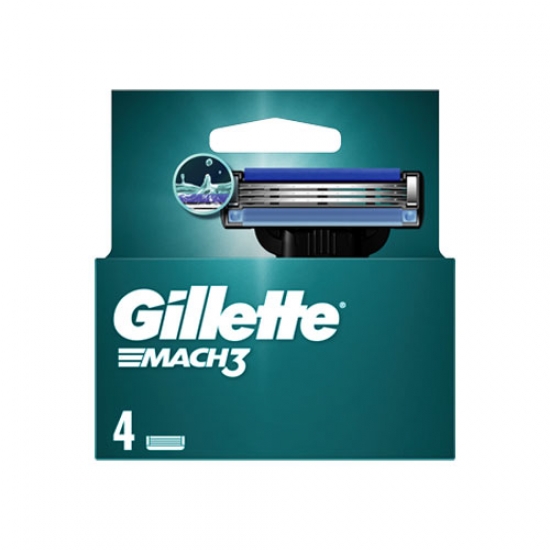 Փոխարինող գլխիկ ածելիի  Gillete Mach 3 