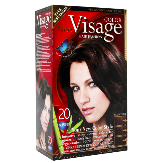 Մազի ներկ Visage 20