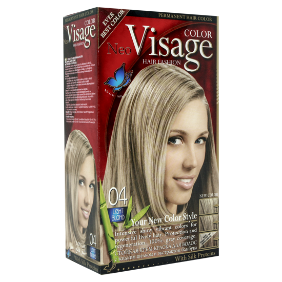 Մազի ներկ Visage 04