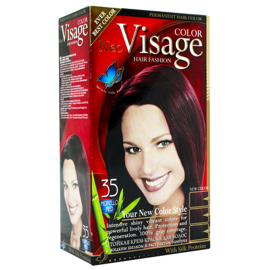 Краска для вол Visage 35