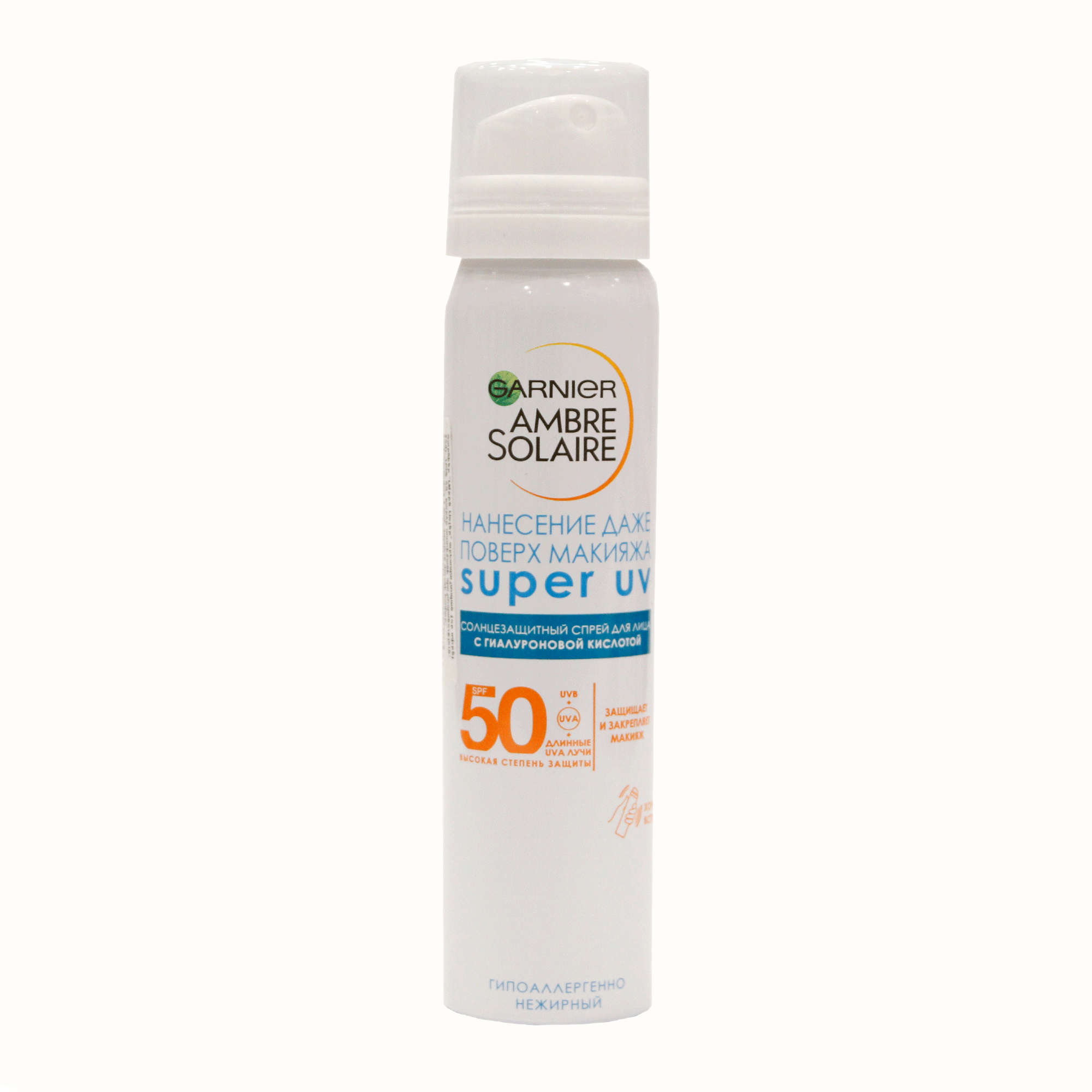 Սփրեյ դեմքի Garnier ambre solaire SPF 50