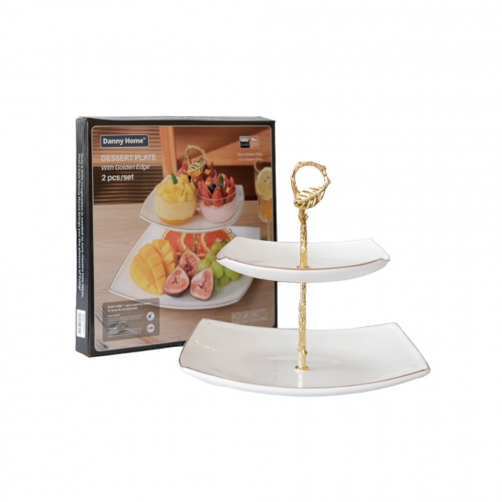 Ափսե 2 հարկերով Danny Home FJ2C+G 
