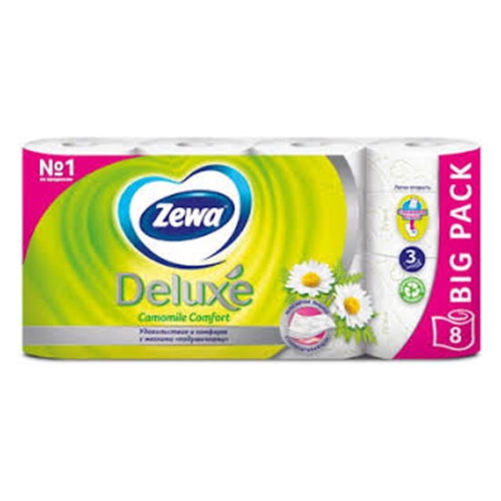 Զուգարանի թուղթ Zewa Deluxe Camomile Comfort
