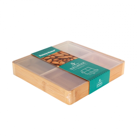 Կաբարետնիցա բամբուկե Danny Home 2501-08 կափարիչով 

