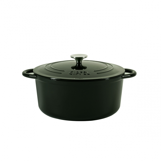 Կաթսա  GIPFEL Majolica չուգուն էմալապատ կափարիչով 2282  
