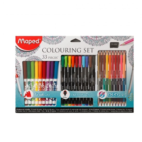 Հավաքածու գրենական պիտույքների Maped 33կտ 74370 