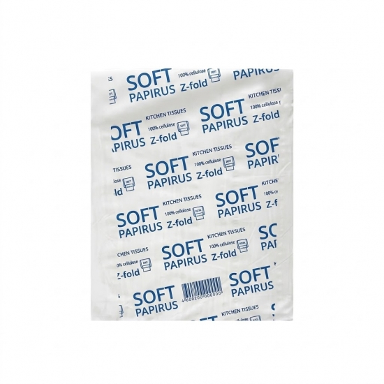 Դիսպենսերի անձեռոցիկ Soft Papyrus 200հտ Z-ծալվածքով։