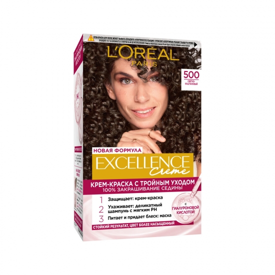 Մազի ներկ Loreal Excellence  500