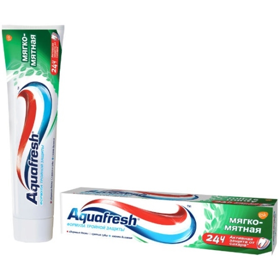 Ատամի մածուկ Aquafresh мягко-мятная 3&1 2469
