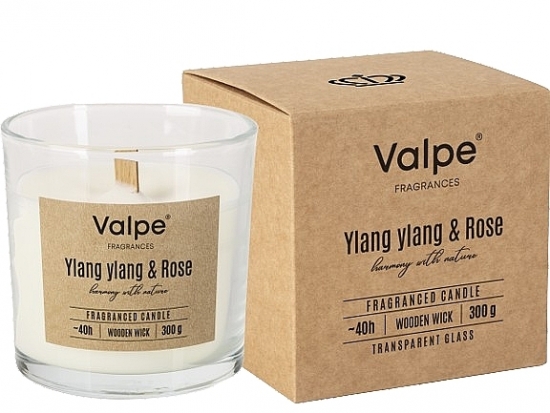 Մոմ բանկայով Valpe Ylang ylang & Rose 