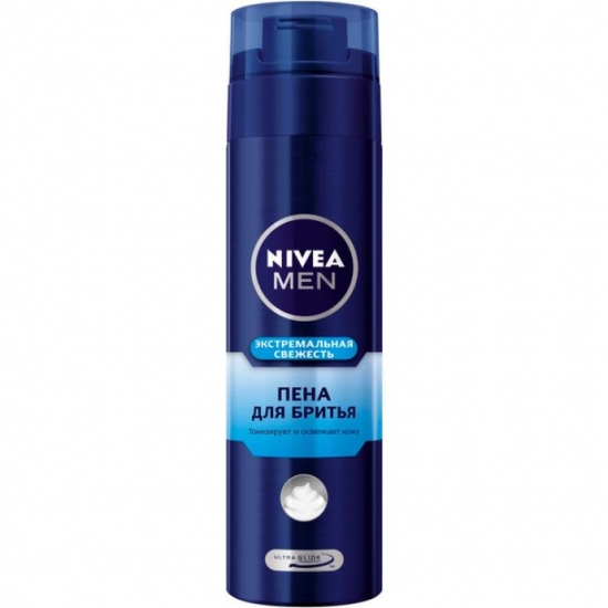 Փրփուր սափրվելու Nivea Экстремальная свежесть 81765
