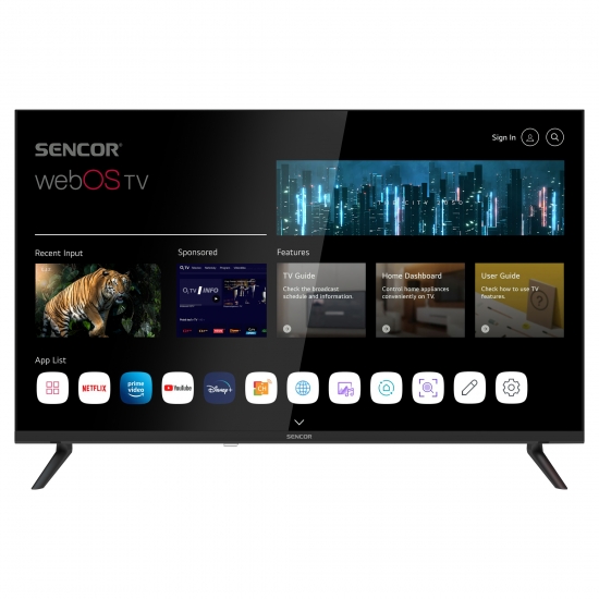 Հեռուստացույց Sencor Webos Smart TV SLE 32S803B 32