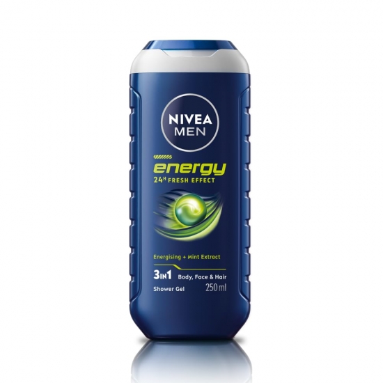 Գել լոգանքի NIVEA for men Fresh Energy 