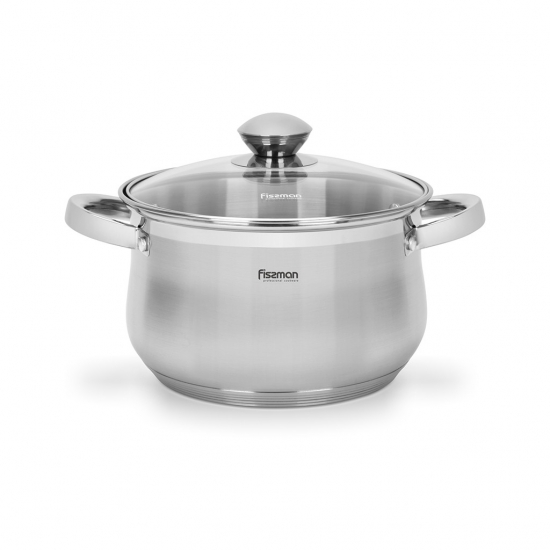 Կաթսա Fissman Felina ապակյա կափարիչով 5348  
