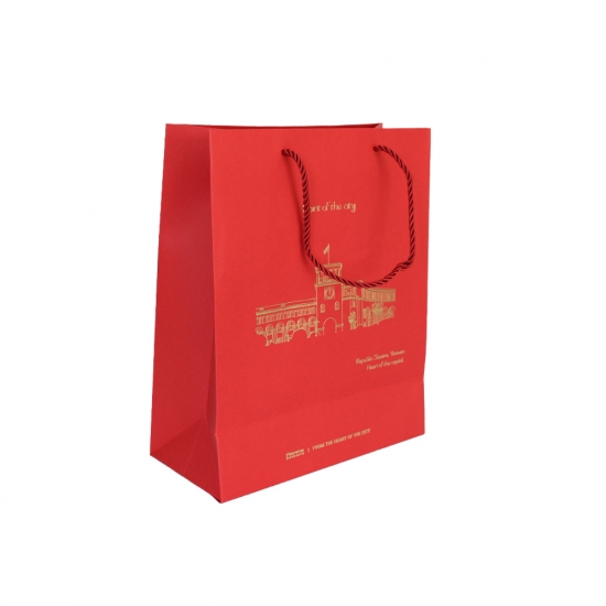 Տոպրակ նվերի 21-2 32x26x12սմ 12/1հ կարմիր