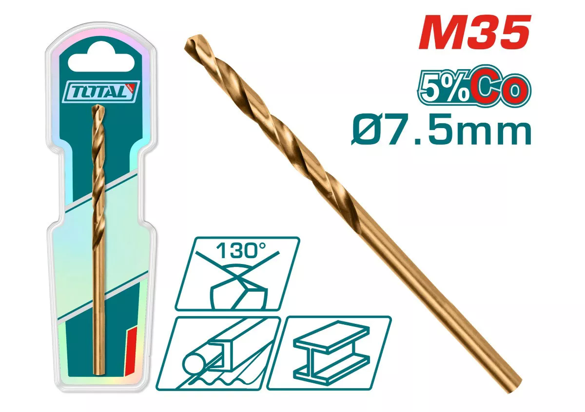 Հարվածային գայլիկոն մետաղի 7.5մմ TOTAL TAC11207501 100727