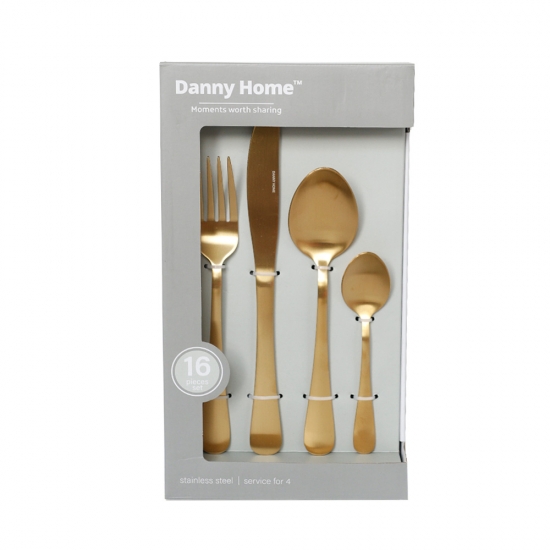 Հավաքածու դանակ, պատառաքաղ, գդալ Danny Home ZYB096-16MG
 