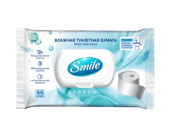 Զուգարանի թուղթ խոնավ Smile Fresh Comfort