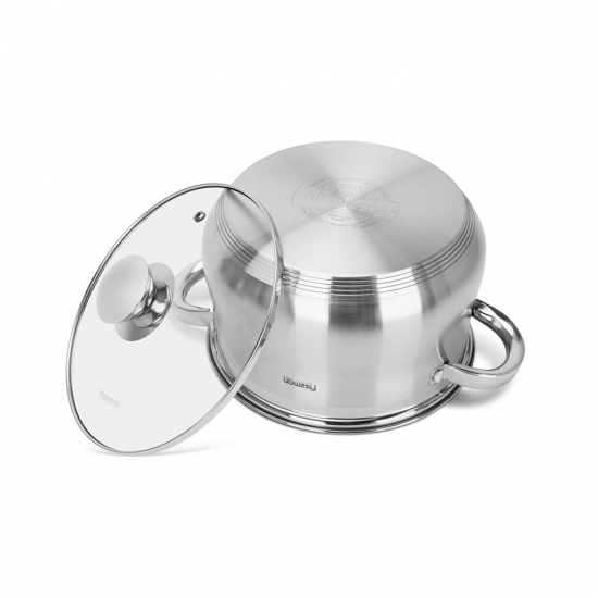 Կաթսա Fissman Felina ապակյա կափարիչով 5348  
