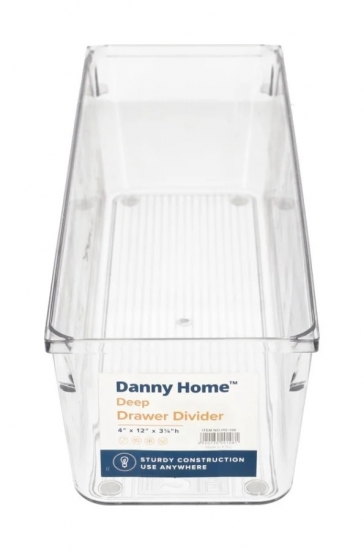 Տարա սառնարանի թափանցիկ ուղղ պլաստ Danny Home HO-108 