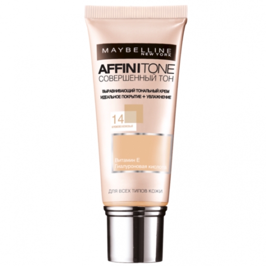 Կրեմ տոնային  Affinitone բոլոր տեսակի մաշկի համար  30մլ 14 Кремово Бежевый