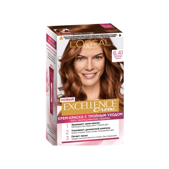 Մազի ներկ Loreal Excellence  6.41