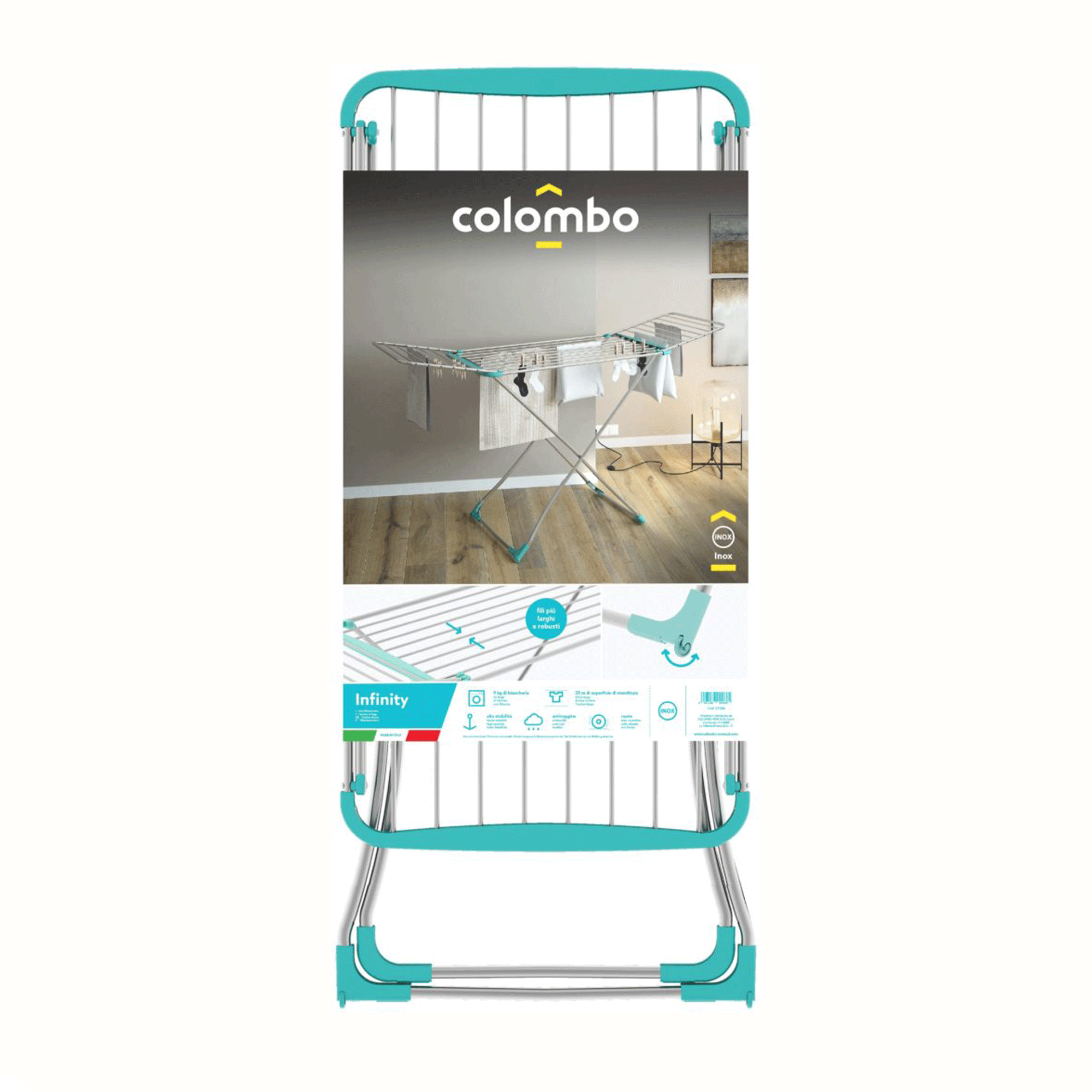 Չորանոց լվացքի Colombo Infinity ST586