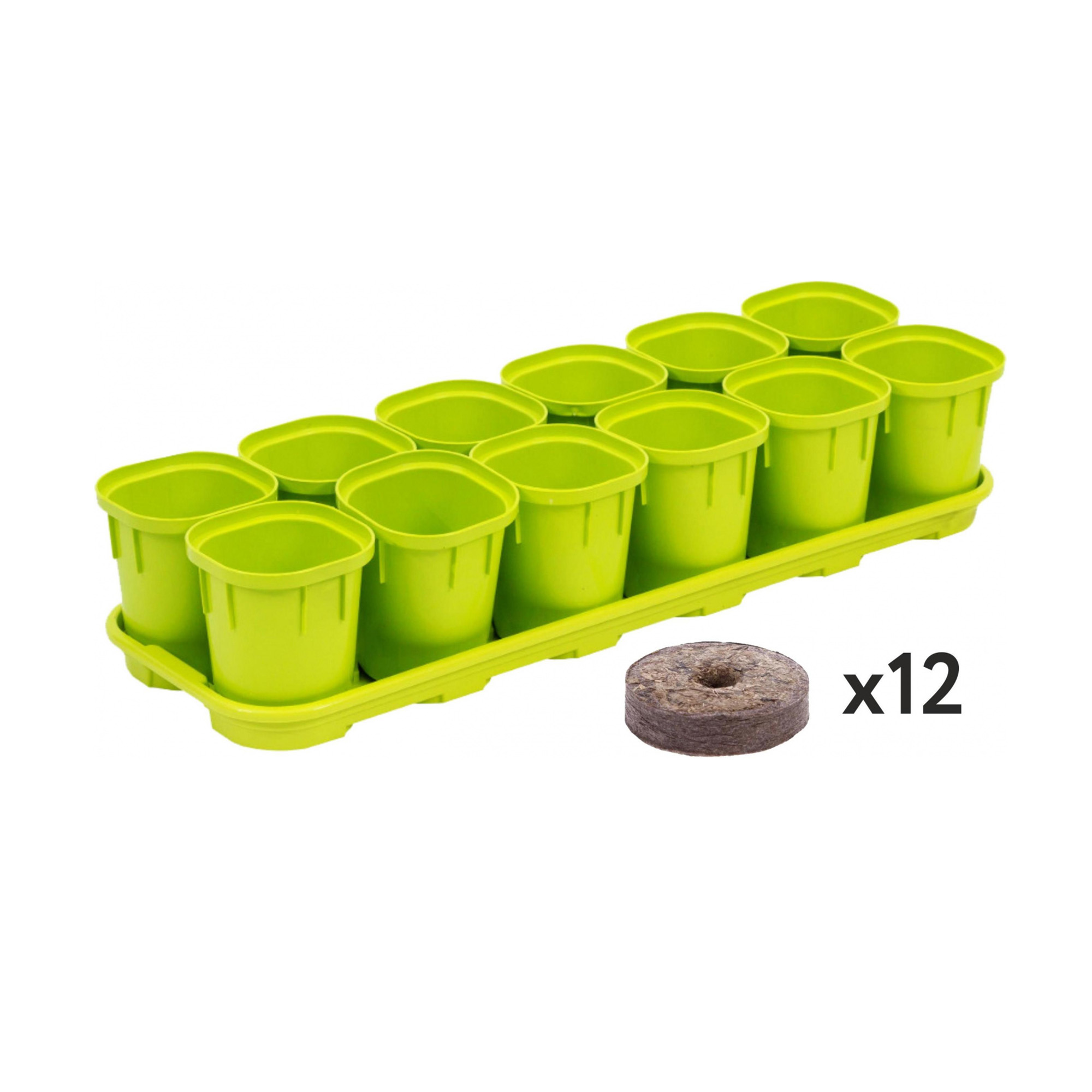 A set of pots for growing seedlings ING6038 
